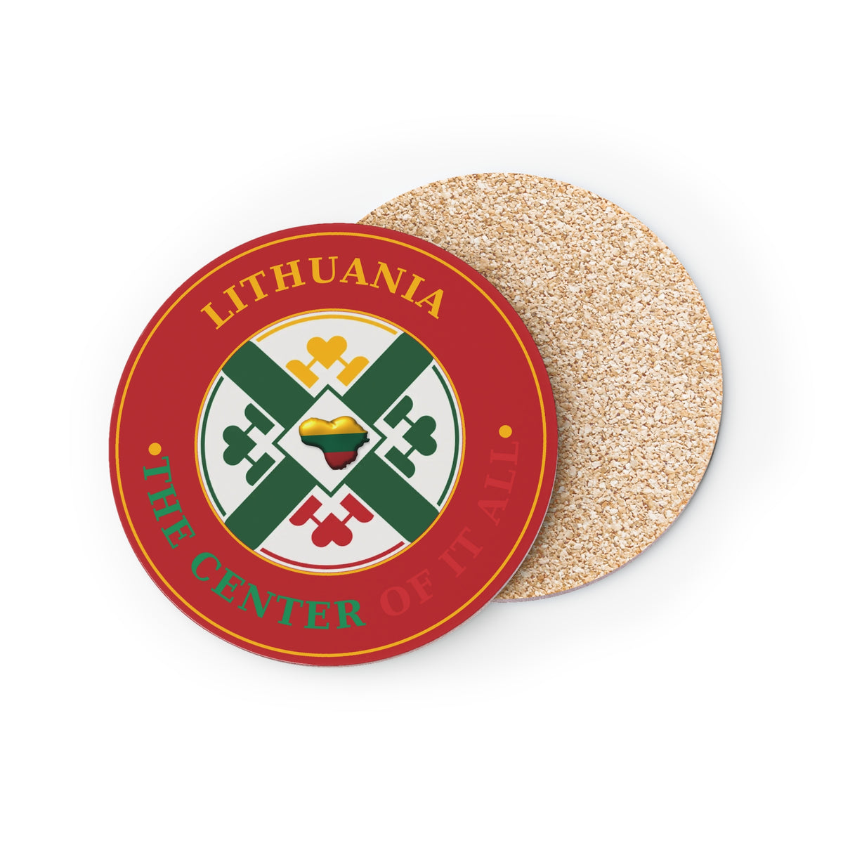 Lithuania Center of it All Coasters