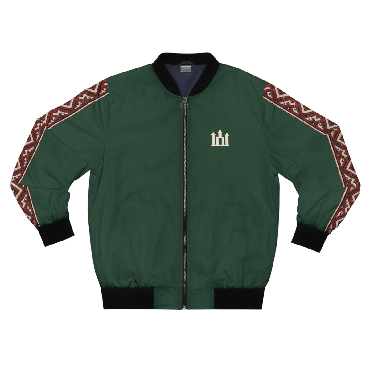 Forest green Men's Bomber Jacket Atgimimas
