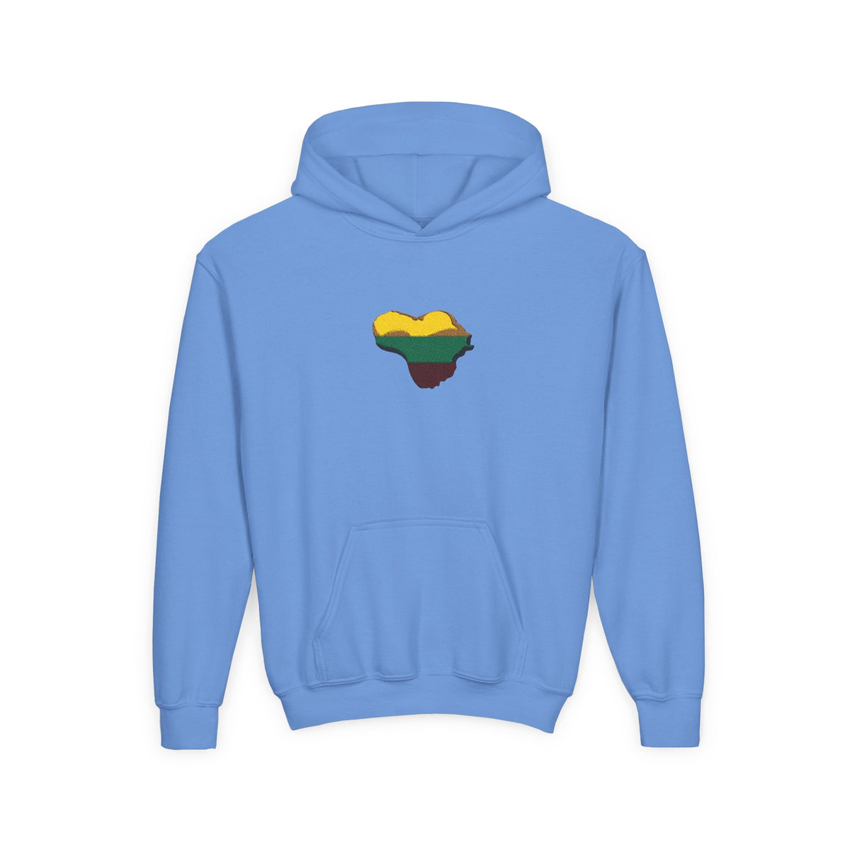 Lithuania Tree of Life Heart Design, Youth Heavy Blend Hooded Sweatshirt