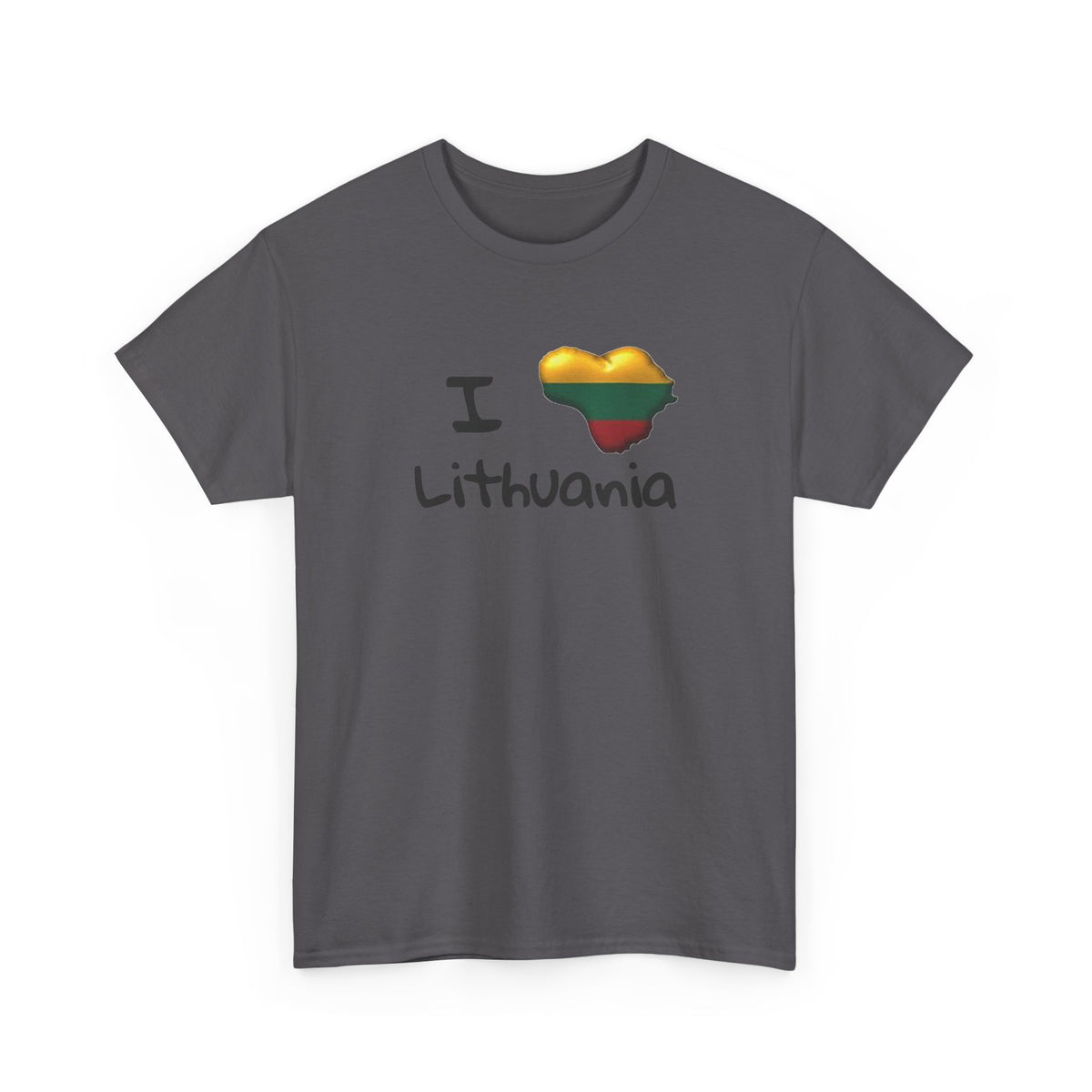 I love Lithuania Unisex Heavy Cotton Tee