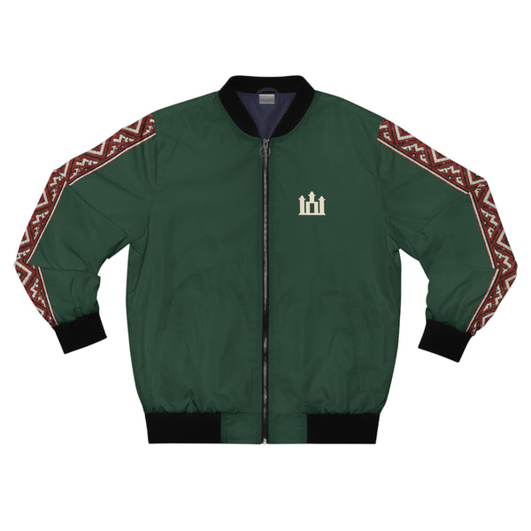 Forest Green Heritage Sport Men's Bomber Jacket