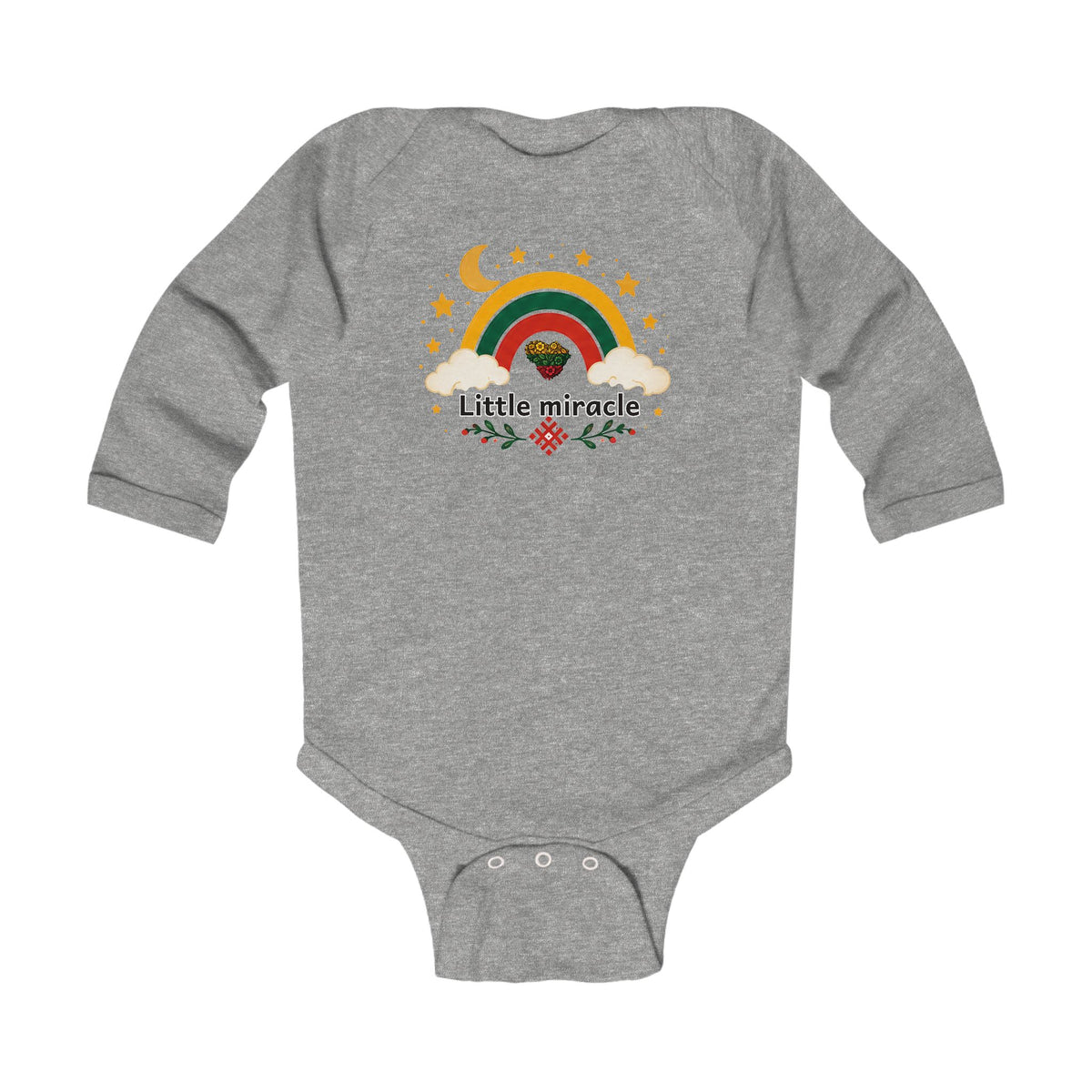 Little Miracle, Infant Long Sleeve Bodysuit