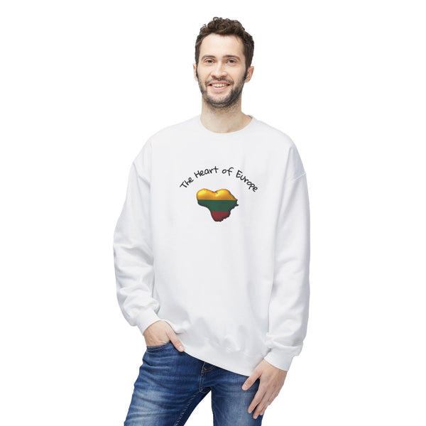 Heart of Lithuania Crewneck Sweatshirt