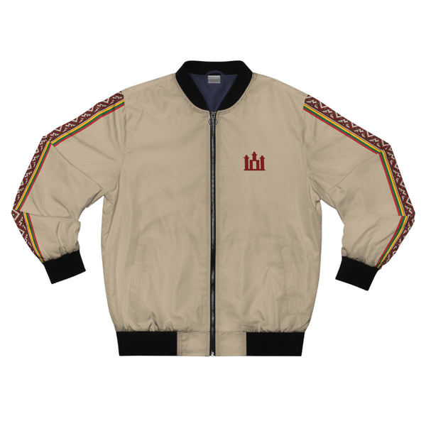 Warm Sand Men's Bomber Jacket Lithuanian Modern Sport