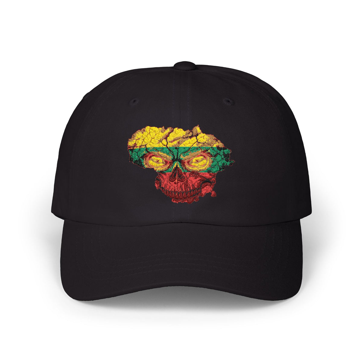 Lithuanian Skull Flag, Classic Dad Cap