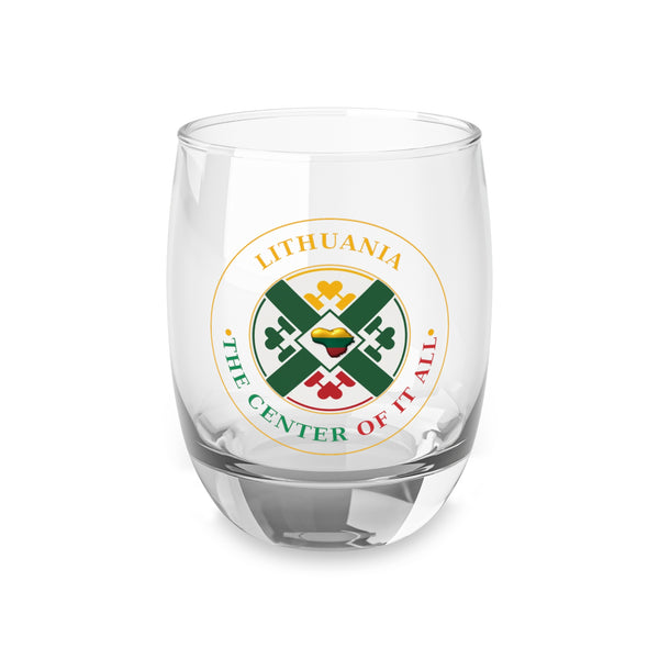 Lithuania The Center of it All, Whiskey Glass