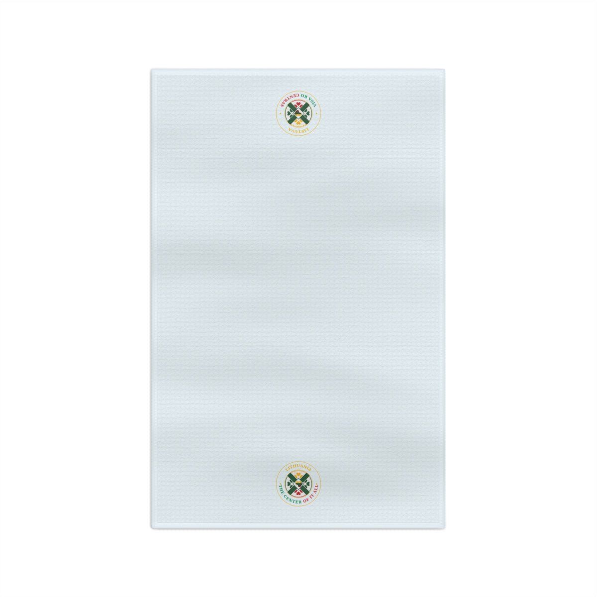 Lithuanian Center of it All Microfiber Tea Towel