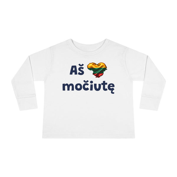 Aš Heart Močiutę, Toddler Long Sleeve Tee