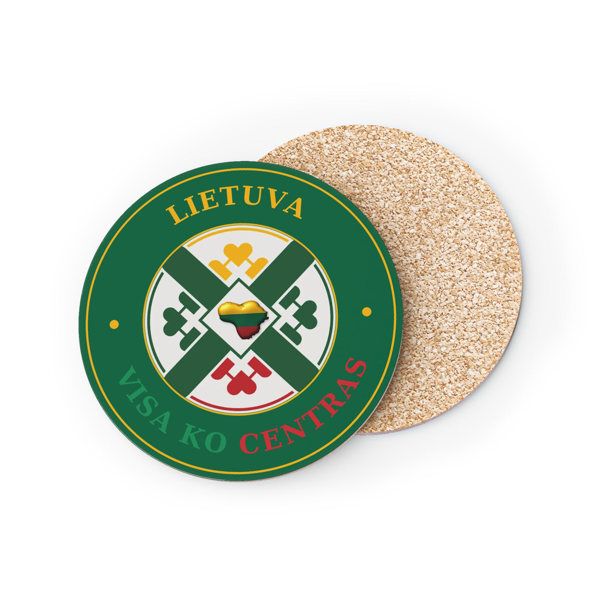 Lithuanian Vis Ko Centras Coasters