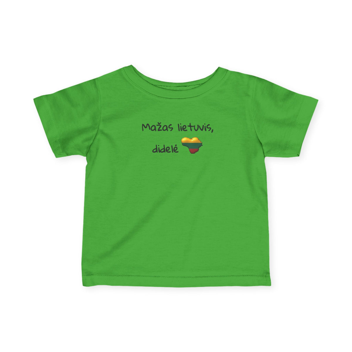 Heart of Lithuania Infant Fine Jersey Tee, Design 2