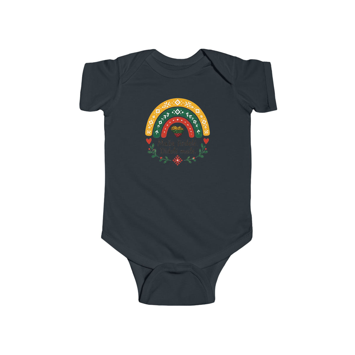 Mažas Širdelė, Didelė Meilė, Bodysuit, Infant Onesie