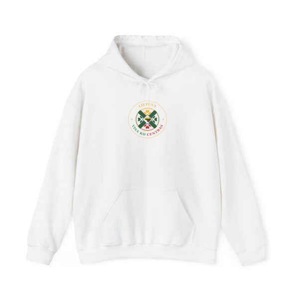 Lithuania Center of It All Hoodie, Lithuanian Language