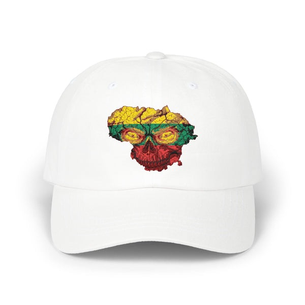 Lithuanian Skull Flag, Classic Dad Cap