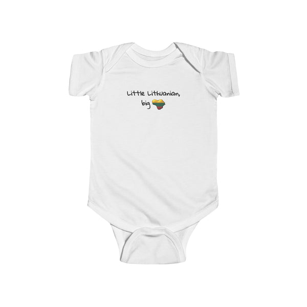 Heart of Lithuania Infant Fine Jersey Bodysuit
