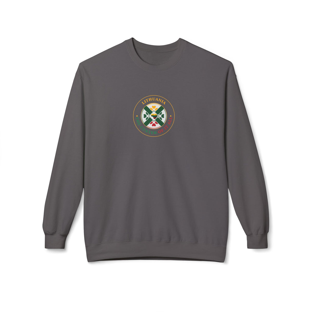 Lithuania Center of It All Crewneck Sweatshirt
