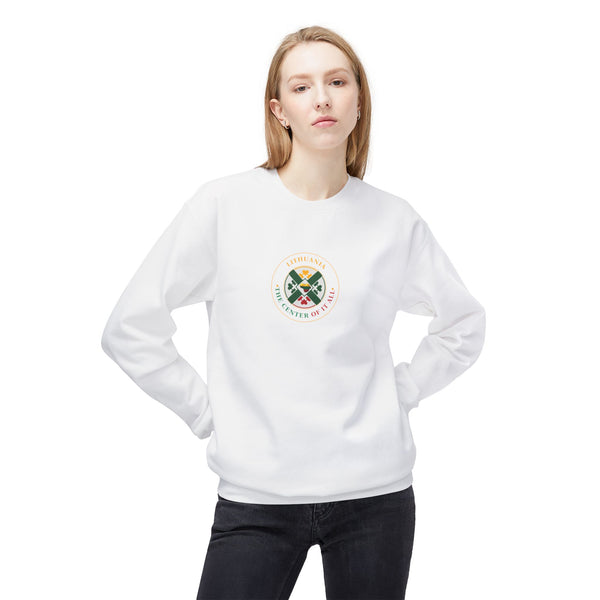Lithuania Center of It All Crewneck Sweatshirt