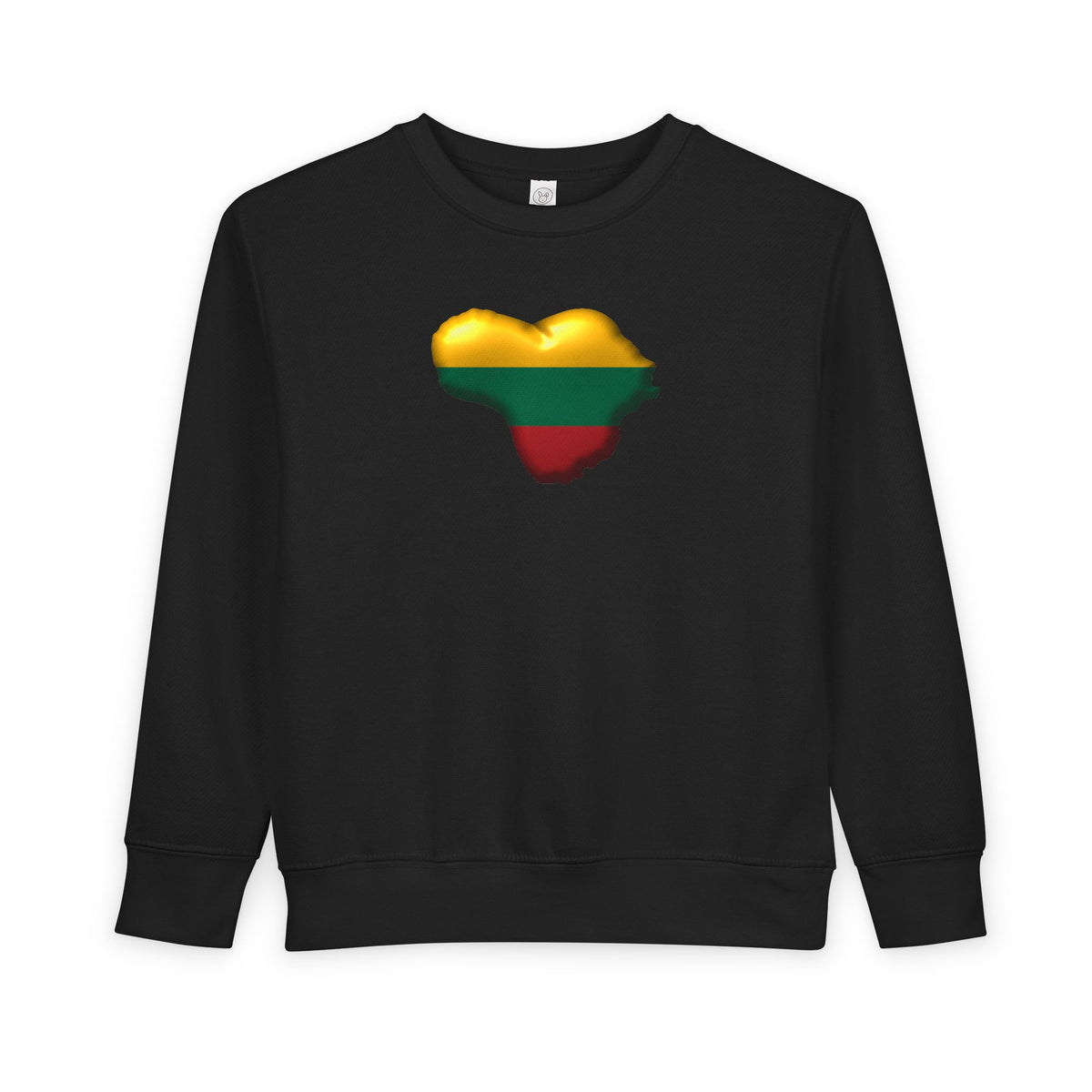 Lithuanian Tree of Life Heart Design, Toddler Sweatshirt