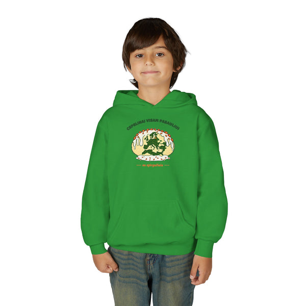 Lithuania Cepelinai, Youth Heavy Blend Hooded Sweatshirt
